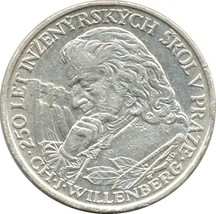 1957 10 Korun Czechoslovakia Coin Willenberg 250 Year Prague Engineering School - £121.89 GBP
