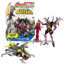 Yr 2012 Transformers Prime Beast Hunters Deluxe 6&quot; Figure STARSCREAM Fighter Jet - £43.94 GBP