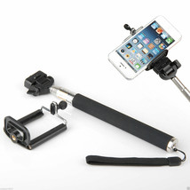 Bluetooth Shutter Extendable Handheld Selfie Stick Monopod For Iphone X ... - £11.94 GBP