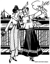 Folkwear Metro Middy Blouse #270 Ladies Shirt 1900's Sewing Pattern folkwear270 - $16.95