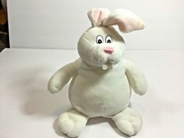 Chosun White Bunny Rabbit Plush Easter Bucked Teeth 11&quot; not including ears Toy - £9.25 GBP