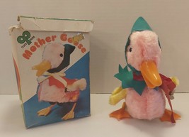 Vtg Pink Wind Up Mother Goose Toy *Read Description* - £19.33 GBP