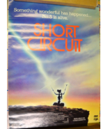 Short Circuit 1986 Tri-Star Pictures CBS/Fox Company Movie Poster 27.5x38&quot; - £22.82 GBP