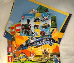 Lot Of Lego Instruction Manual Booklets, 3115,9442, 9443, 260, &amp; 2 Catalogs - £7.80 GBP