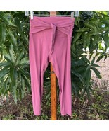 Lululemon Align Pant Leggings 24&quot; Crop Wrap Waist High Waisted Moss Rose... - $34.64