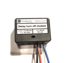 Car timer switch time relay 1-150s kit delay off box 20A direct 12V out ... - $11.70