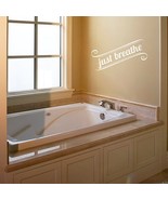 Just Breathe - Large - Wall Quote Stencil - £23.85 GBP