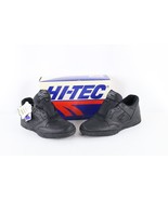 NOS Vintage 90s HiTec Streetwear Mens 7.5 Spell Out Leather Sneakers Sho... - $2,210.99 MXN