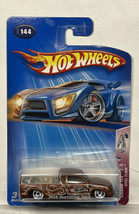 2004 Hot Wheels Steel Flame #144 Crank Itz #2 Copper White Saw Blade Wheels - £2.35 GBP