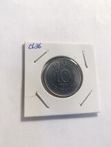 1988 Brazil 10 Cruzados Stainless Steel KM#607 - $2.95 CAD