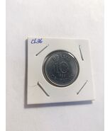 1988 Brazil 10 Cruzados Stainless Steel KM#607 - $2.95 CAD