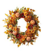 17.7&quot; Fall Decor for Doors &amp; Entryways Thanksgiving &amp; Holiday Decoration... - $473.25 MXN