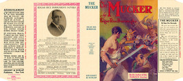 Edgar Rice Burroughs THE MUCKER facsimile dust jacket  1st Grosset &amp;Dunl... - £17.95 GBP