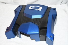 Quantum Edge Mobility Wheelchair Rear Blue Logo Plastic Plate Mint 515C3 - $82.77