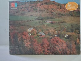 Vintage MB Big Ben 1000 Piece Jigsaw Puzzle "East Orange, Vermont" - £11.73 GBP