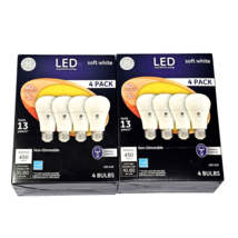 2 Pack Led Long Life/low Energy Soft White 4 Pack 40w Replacement 4 Bulbs - $29.99