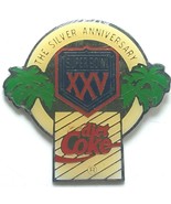 Vintage Starline Super Bowl XXV 25 25th 1991 Anniversary Diet Coca Cola Pin - $239.79 MXN