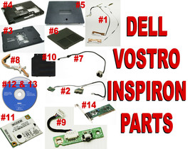 Oem Dell Vostro 1500 Inspiron 1750 Par Ts Wifi Board Ethernet Port Antenna Fax - £3.85 GBP+