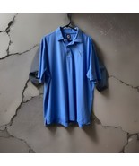 Footjoy Golf Polo Shirt Embroidered Mens XL Blue 2022 Shotski Cup Golfing - $19.85