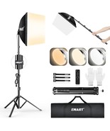 Professional Softbox Photography Light Kit For Portrait, Video, By Emart... - $915.41 MXN