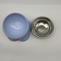 Shining Tail Pet drinking bowl Non-Slip Detachable Tilted Pet Drinking Bowl - $15.99