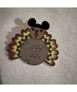 Disney Turkey in Mickey Ears Hat Thanksgiving First Release Pin 2008 - £6.30 GBP