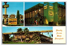 Mecca Motel Anaheim California CA Disneyland UNP Continental Postcard O21 - £3.05 GBP