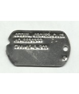 Vintage Dog tag WW2 military grover c stowe jr (#2) - $53.64
