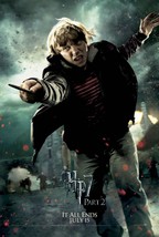 2011 Harry Potter And The Deathly Hallows Part 2 Movie Poster Print Ron  - £5.97 GBP