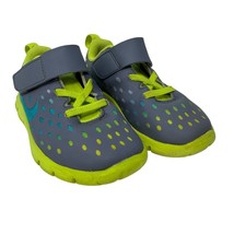 Nike Free Express Toddler Gray/ Green Unisex Size 7C 641865-003 - $13.99