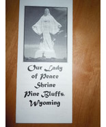 Our Lady of Peace Shrine Pine Bluffs Wyoming Souvenir Brochure - £2.24 GBP