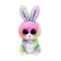 TY 37212Glub Schi&#39;s Beanie Boo&#39;s Bubby Rabbit with Glitter Eyes 15cm Multi-Colou - £33.86 GBP