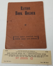 Ration Book Holder 1943 WWII Quality Park Envelope St. Paul Chicago - $10.40