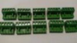 (10) 5 pin - 5.08mm /  Pluggable Quick Connector - Terminal Block - Plug - $26.24