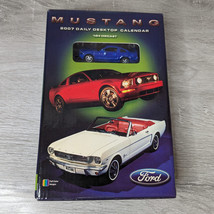 Time Factory Mustang 2007 Daily Desktop Calendar w/ Diecast Car - Open Box - £3.87 GBP