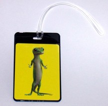 Geico Gecko Insurance Co lizard Luggage or Book Bag Tag - £5.99 GBP