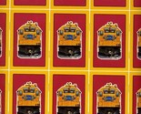 Double Deck Sheet of Uncut Santa Fe Railroad Playing Cards Brown &amp; Bigelow  - $94.29