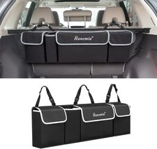 Car Trunk Organizer and Storage, Backseat Hanging Organizer for SUV, Truck - £26.55 GBP