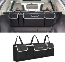 Car Trunk Organizer and Storage, Backseat Hanging Organizer for SUV, Truck - £26.94 GBP