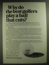 1974 Acushnet Titleist Golf Balls Ad - Why do the best golfers play a ball - £14.46 GBP