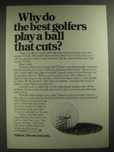 1974 Acushnet Titleist Golf Balls Ad - Why do the best golfers play a ball - $18.49