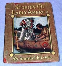 Stories of Early America 1920 Whitman Viola Jacobson Historical Book - $9.95