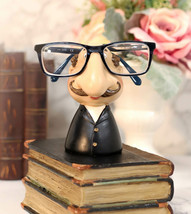 Old Grandpa Grandfather Novelty Gift Whimsical Eyeglass Spectacle Holder Statue - £15.81 GBP