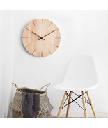 12 Inch Wall Clock Wood, Round Wall Clock, Silent Non Ticking Vintage Wall Clock - $97.00