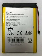 EL40 New Battery for Motorola Moto E XT1021 XT1022 XT1025 XT830C 1980mAh - £14.38 GBP