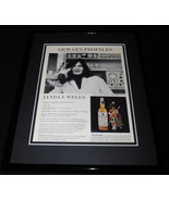 1975 Dewar&#39;s Whisky Lynda Wells Framed 11x14 ORIGINAL Advertisement  - £31.14 GBP