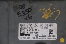 05-07 Mercedes E350 Engine Computer Module ECU DME EIS EZS ISL Set A2721536091 image 2