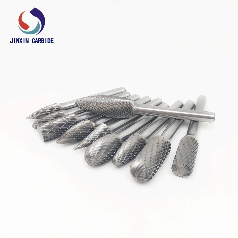Manufacturer Porting Tools 6mm 10pcs Double Cut Solid Tungsten Carbide Burr Cutt - £66.37 GBP