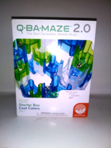 Q BA MAZE 2.0 Starter Box Cool Colors 36 Interlocking Cubes 14 Marbles Mindware - £15.43 GBP