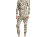 Honeydew Brushed Jersey Camo 2PC Pajama Set in Camo Green-Large - $26.99